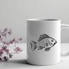 Beautiful Fish Image - Free DXF