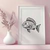 Stunning Crappie Printable Image