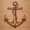 Nautical Anchors Vector Clip Art A set of nautical anchors in vector format, suitable for use as clip art.