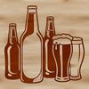 Detailed Beer Glass Vector Art A detailed illustration of a beer glass filled with a frothy head, on a transparent background.