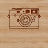 Free Camera SVG Clip Art A detailed illustration of a camera, suitable for digital design and vector art applications.