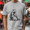 Water Loving Mammal Illustration Large rodent from South America, commonly found in grasslands and wetlands.
