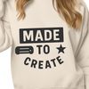 Decorative Quote Design for Crafts Quote design with decorative graphics and typography for crafts and DIY projects.