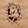 Free Clip Art Horse Silhouette An SVG graphic of an animal commonly used as clip art or stencil design for cutting machines and laser cutters.