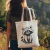 Whimsical Wildlife Graphic A high-resolution graphic of a raccoon created as a scalable SVG file.