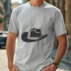 Rugged Western Headgear Design A classic cowboy hat designed in vector format, suitable for various cutting machines like Cricut or laser cutter.