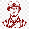 Vector Soldier Illustration in Clean Design Professional soldier illustration in a clean vector format.