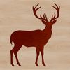 An SVG illustration of a wild animal, perfect for clipping or stenciling.