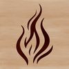 Flame Shape SVG Icons and Designs A vector graphic representation of a stylized flame shape in various configurations.
