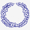 Floral Wreath Design Illustration A floral wreath design created as a vector art illustration.