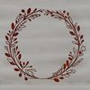Free Floral Wreath Clip Art Design A floral design for making a custom wreath with various clip art elements.
