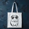 Adorable Cartoon Guinea Pig in Shades A cartoon guinea pig wearing sunglasses as a fun pet design.