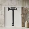 High-Quality Hammer Vector Art A detailed illustration of a hammer tool used for driving nails.