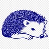 Cute Hedgehog Vector Icon Hedgehog animal vector illustration in SVG format.