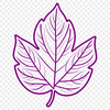 Beautiful Leaf SVG Illustration An isolated vector design of a leaf, suitable for digital applications and crafting projects.