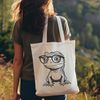 Whimsical Green Iguana SVG Illustration A cartoon lizard wearing glasses, depicted as a vector graphic illustration.