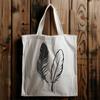 Beautiful White Feather Vector Graphic A single white feather rendered as a vector graphic in SVG format.