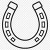 SVG horse shoe vector for commercial use and laser cutting