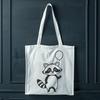 Stylized Vector Raccoon Illustration A stylized vector illustration of a raccoon, suitable for various design applications.