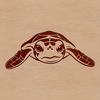 An SVG graphic featuring a detailed depiction of a wild sea creature found in seaside environments.