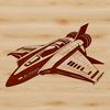 Beautiful Illustration of a Starship with Intricate Details Illustrated spaceship design with intricate details in vector format.