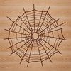 High-resolution SVG design featuring a complex network of interlocking threads.