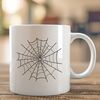 Beautiful Vector Web Illustration A delicate spider web illustration created as an SVG file, suitable for vector design projects.