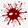 Vibrant Vector Splash Graphic A vibrant, colorful splat shape with rounded edges, designed as a vector graphic for various uses.