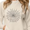 A detailed vector illustration of a spider web in various styles, ideal for graphic design projects.