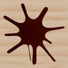 Colorful Splash Shape Vector Graphic A colorful splat shape, suitable for vector design and cutting machine projects.