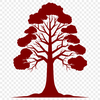 A detailed vector illustration of a tree, suitable for graphic design projects.