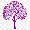 Printable Tree Clip Art in PDF and DXF Formats A vector illustration of a tree in various formats including SVG, PDF, and DXF.