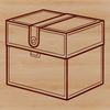 Beautiful Digital Box Shape A simple digital box graphic designed as a vector shape.