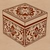 Vector Box Shape Illustration A simple digital design of a rectangular box with clean lines and minimalist shape.