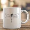 Iridescent Dragonfly Illustration in Vector Format Illustrated dragonfly with iridescent wings in vector design format.