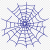 Intricate Vector Pattern Design A detailed illustration of a spider web made up of intricate patterns and lines.