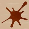 Unconventional SVG Design Element A colorful splat shape with irregular boundaries, suitable for design projects and cutting machines like Cricut.