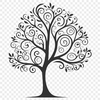 Free High-Quality Vector Tree Clipart A high-quality vector illustration of a single tree in detail, suitable for various design projects.
