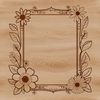 A digital frame design for various crafts and DIY projects.