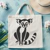 Lemur Vector Art In SVG, PNG, PDF And DXF Formats