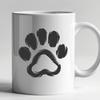 Animal Paw In SVG Format - Free Commercial Use License