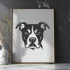 Artistic Pitbull - For Glowforge Project