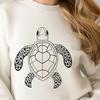 Sea Turtle Vector Art In SVG, PNG, PDF And DXF File Formats