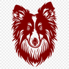 Free Shetland Sheepdog Vector Art - Free PNG Download