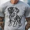 Beautiful Dog Decal In PNG For Free Download