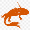 Artistic Axolotl In PNG For Free Download