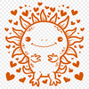 Creative Axolotl Stencil