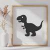 Dinosaur Vector Illustration In PNG File Format For Free Download