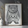 Stunning Bear Vector Image In SVG For Free Download