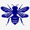 Free Artistic Bee Decal